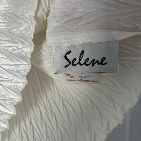 Cream Textured Tank Top - Picture 3 of 3